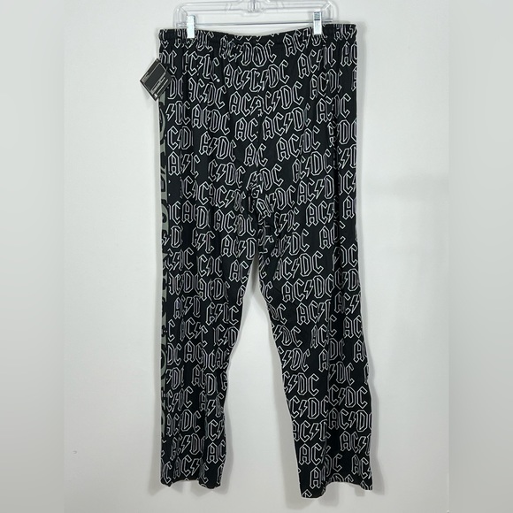AC/DC Branded Men's Pajamas Bottom Lounge Pants XL NWT - Picture 1 of 9